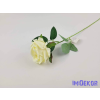  Szálas bársonyos rózsa 51 cm - Krém