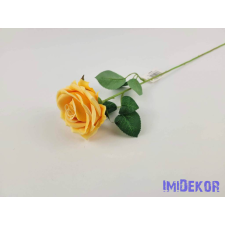  Szálas bársonyos rózsa 51 cm - Napsárga dekoráció