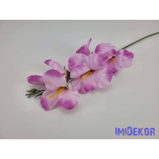  Szálas selyem kardvirág 53 cm - Halvány lila dekoráció