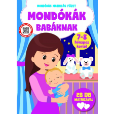 Szalay könyvek Mondókák babáknak - mondókás matricás füzet kreatív és készségfejlesztő
