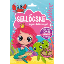 Szalay könyvek Sellőcske rajzos feladványai kreatív és készségfejlesztő