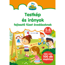 Szalay könyvek Testkép és irányok - fejlesztőfüzet óvodásoknak - Több mint 100 db matricával gyermek- és ifjúsági könyv