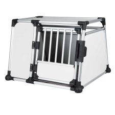  Szálítódoboz aluminium, L: 93 × 64 × 81 cm 39343 szállítóbox, fekhely kutyáknak