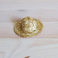Szalmakalap, átmérő: 80 mm játékfigura
