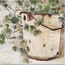  Szalvéta – Borostyán vödörben papírárú, csomagoló és tárolóeszköz