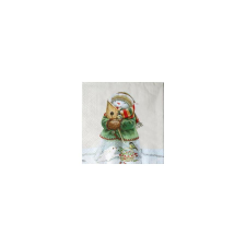  Szalvéta – Hóember madárházzal papírárú, csomagoló és tárolóeszköz