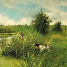  Szalvéta – Kacsára vadászó kutya papírárú, csomagoló és tárolóeszköz