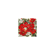  Szalvéta Poinsettia all over papírárú, csomagoló és tárolóeszköz