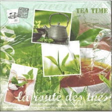 Szalvéta - Retro "The" / Tea dekorációs kellék