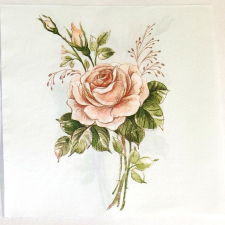  Szalvéta - rózsaszál papírárú, csomagoló és tárolóeszköz