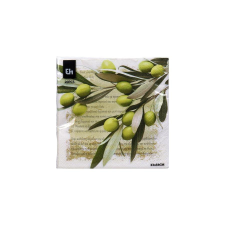  Szalvéta – zöld olívabogyók papírárú, csomagoló és tárolóeszköz