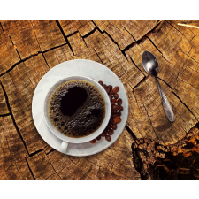 Számfestő Csésze kávé - vászonkép grafika, keretezett kép