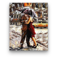 Számfestő Együtt az Esőben - számfestő készlet kreatív és készségfejlesztő