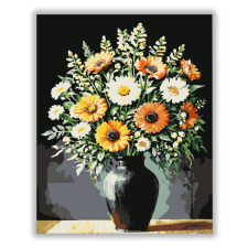 Számfestő Éjszakai kert színkavalkádja - számfestő készlet kreatív és készségfejlesztő