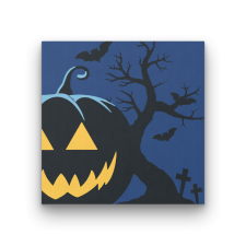 Számfestő Halloween Éjjel - Halloweeni számfestő készlet kreatív és készségfejlesztő