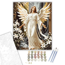 Számfestő.hu Angyal Megjelenése - számfestő készlet – 80×100 cm (Keret nélkül) kreatív és készségfejlesztő