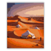Számfestő.hu Berber Sátrak a Szahara Homokdűnéin - számfestő készlet