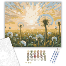 Számfestő.hu Búzamezői Bóbiták - számfestő készlet – 40×50 cm (Keretre feszítve) kreatív és készségfejlesztő