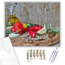 Számfestő.hu Csilivel fűszerezve - számfestő készlet – 40×50 cm (Keretre feszítve) kreatív és készségfejlesztő