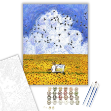 Számfestő.hu Festés a természetben - számfestő készlet – 40×50 cm (Keretre feszítve) kreatív és készségfejlesztő