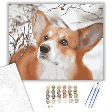 Számfestő.hu Figyelek - számfestő készlet – 40×50 cm (Keretre feszítve) kreatív és készségfejlesztő