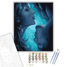 Számfestő.hu Gyönyörű szerelem - számfestő készlet – 40×50 cm (Keretre feszítve) kreatív és készségfejlesztő