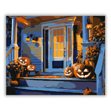 Számfestő.hu Halloweeni Veranda - számfestő készlet kreatív és készségfejlesztő