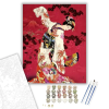 Számfestő.hu Japán Zenész - számfestő készlet – 50×60 cm (Keretre feszítve)