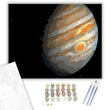 Számfestő.hu Jupiter és Europa Árnyéka - számfestő készlet – 80×100 cm (Keret nélkül) kreatív és készségfejlesztő