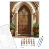 Számfestő.hu Keresztény Templomkapu - számfestő készlet – 50×60 cm (Keretre feszítve)
