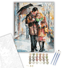 Számfestő.hu Kettesben - számfestő készlet – 40×50 cm (Keretre feszítve) kreatív és készségfejlesztő