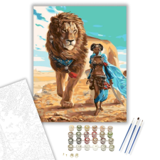 Számfestő.hu Kíséret - számfestő készlet – 40×50 cm (Keretre feszítve) kreatív és készségfejlesztő