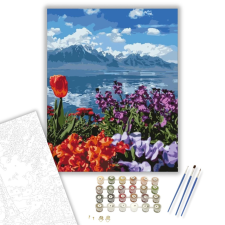 Számfestő.hu Lenyűgöző kilátás - számfestő készlet – 40×50 cm (Keretre feszítve) kreatív és készségfejlesztő