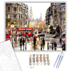 Számfestő.hu London Belvárosa - számfestő készlet – 40×50 cm (Keretre feszítve)