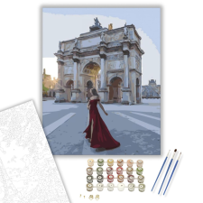 Számfestő.hu Magányosan - számfestő készlet – 40×50 cm (Keretre feszítve) kreatív és készségfejlesztő