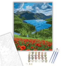 Számfestő.hu Magaslat - számfestő készlet – 40×50 cm (Keretre feszítve) kreatív és készségfejlesztő