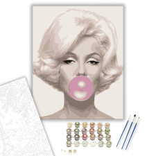 Számfestő.hu Marilyn - számfestő készlet – 40×50 cm (Keretre feszítve) kreatív és készségfejlesztő