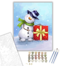 Számfestő.hu Nagy ajándék - számfestő készlet – 40×50 cm (Keretre feszítve) kreatív és készségfejlesztő