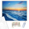 Számfestő.hu Napfelkelte - számfestő készlet – 40×50 cm (Keretre feszítve)