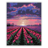 Számfestő.hu Naplemente a Tulipánmező Felett - számfestő készlet
