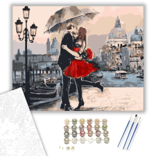 Számfestő.hu Őszinte Szerelem - számfestő készlet – 40×50 cm (Keretre feszítve) kreatív és készségfejlesztő