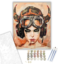 Számfestő.hu Pokolban - számfestő készlet – 40×50 cm (Keretre feszítve) kreatív és készségfejlesztő