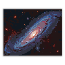 Számfestő.hu Spirálgalaxis Csillagködökkel - számfestő készlet kreatív és készségfejlesztő