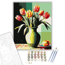 Számfestő.hu Tavaszi harmónia - számfestő készlet – 40×50 cm (Keretre feszítve) kreatív és készségfejlesztő