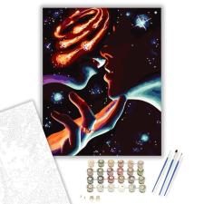 Számfestő.hu Univerzum csodája - számfestő készlet – 40×50 cm (Keretre feszítve) kreatív és készségfejlesztő