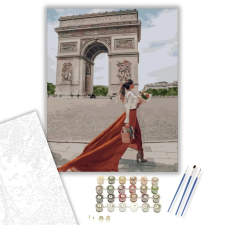 Számfestő.hu Úton - számfestő készlet – 60×70 cm (Keretre feszítve) kreatív és készségfejlesztő