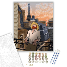 Számfestő.hu Van Gogh Párizsban - számfestő készlet – 40×50 cm (Keretre feszítve) kreatív és készségfejlesztő