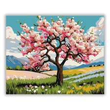 Számfestő.hu Virágzó Tavaszi Álom - számfestő készlet kreatív és készségfejlesztő