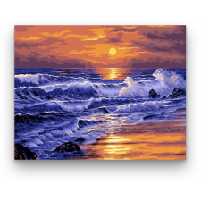 Számfestő Hullámok - számfestő készlet kreatív és készségfejlesztő