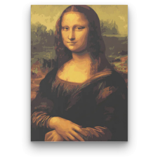 Számfestő Mona Lisa - Da Vinci - számfestő készlet kreatív és készségfejlesztő
